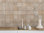 Silhouette Gyre Mudbrick Satin (Matt) Wall Tile 130x130