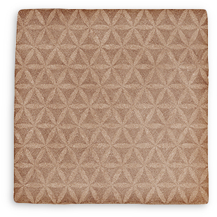 Silhouette Gyre Cinnamon Stick Satin (Matt) Wall Tile 130x130