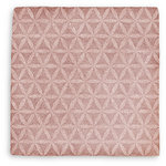Silhouette Gyre Pink Salt Satin (Matt) Wall Tile 130x130