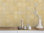 Silhouette Incise Mild Mustard Gloss Wall Tile 130x130