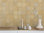 Silhouette Incise Mild Mustard Satin (Matt) Wall Tile 130x130