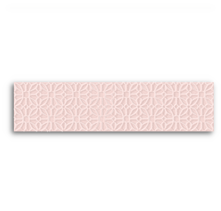 Trove Caravelle Subway Icy Pink Gloss Wall 75x300