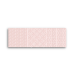 Trove Caravelle Square Icy Pink Gloss Wall 100x300