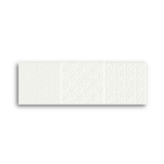 Trove Caravelle Square Neutral White Satin (Matt) Wall 100x300