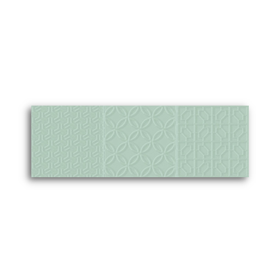 Trove Caravelle Square Soft Eucalypt Satin (Matt) Wall 100x300