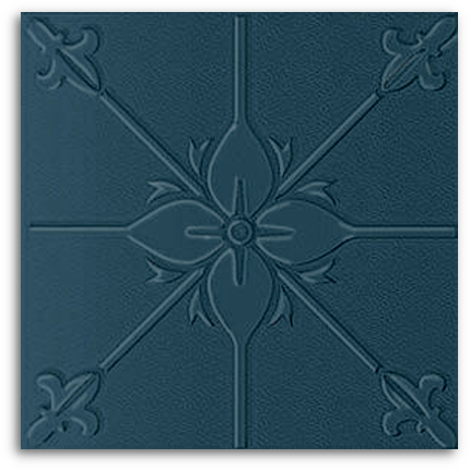 Anthology Manor Ink Blue Gloss Wall 200x200