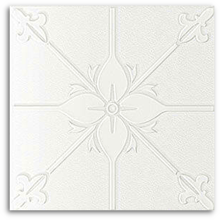 Anthology Manor Neutral White Satin (Matt) Wall 200x200