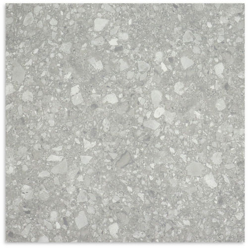 Vision Light Grey Matt Tile 600x600