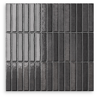 Riva Kit Kat Noir Gloss Tile 300x300