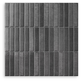 Riva Kit Kat Noir Satin Matt Tile 300x300