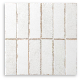 Riva Bejmat Powder White Satin Matt Tile 300x300