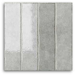 Riva Subway Mink Grey Gloss Tile 300x300