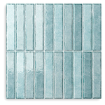 Riva Fingers Dolphin Blue Gloss Tile 300x300
