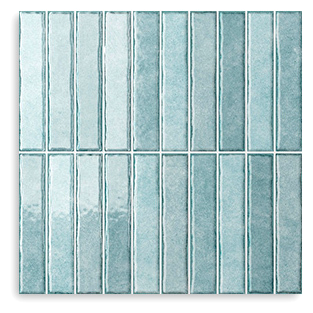 Riva Fingers Dolphin Blue Gloss Tile 300x300