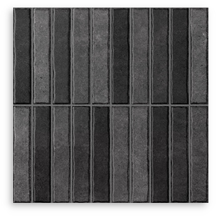 Riva Fingers Noir Satin Matt Tile 300x300