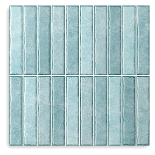 Riva Fingers Dolphin Blue Satin Matt Tile 300x300