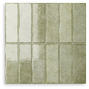 Riva Bejmat Artichoke Green Gloss Tile 300x300