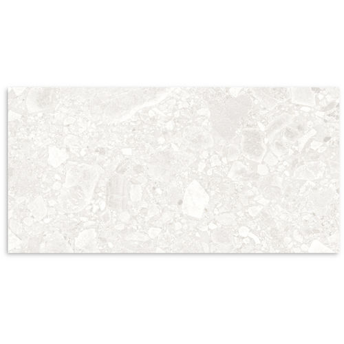 Studio Terrazzo White Matt Tile 300x600