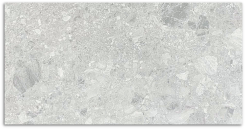 IN/OUT Breccia Light Grey Matt Tile 300x600