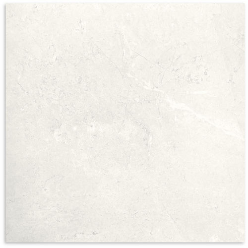 Soho Marble White Matt Tile 600x600