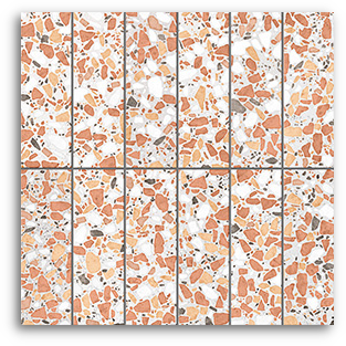 Terrina Greek Wedding Brick (50x150) Wall Tile Gloss