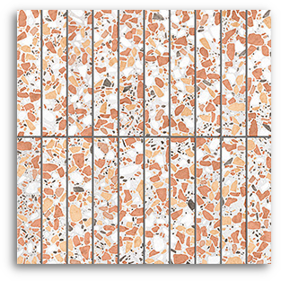 Terrina Greek Wedding Finger (25x150) Wall Tile Gloss
