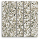 Terrina Olive Dream Finger (25x150) Wall Tile Satin Matt