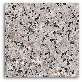 Terrina Cosmic Grey Large Square (300x300) Wall Tile Gloss