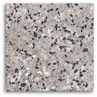 Terrina Cosmic Grey Large Square (300x300) Wall Tile Satin Matt