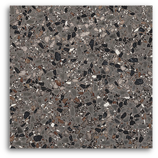 Terrina Ebony Espresso Large Square (300x300) Wall Tile Satin Matt