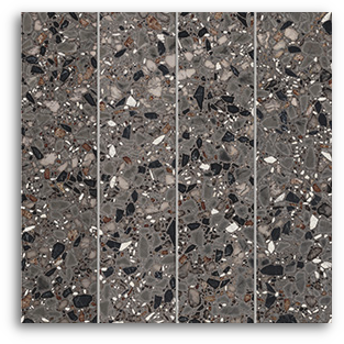 Terrina Ebony Espresso Subway (75x300) Wall Tile Satin Matt