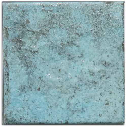 Dune Tahiti Turquoise Glossy Tile 147x147