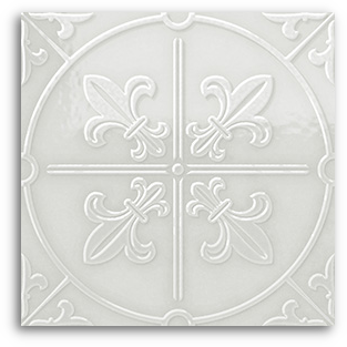 Emporio Empire Silver Leaf Gloss Wall 200x200