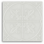 Emporio Empire Silver Leaf Satin Matt Wall 200x200