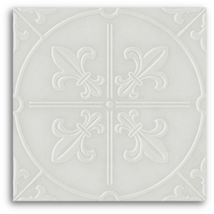 Emporio Empire Silver Leaf Satin Matt Wall 200x200