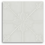 Emporio Manor Silver Leaf Satin Matt Wall 200x200