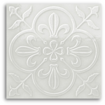 Emporio Windsor Silver Leaf Gloss Wall 200x200