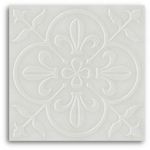 Emporio Windsor Silver Leaf Satin Matt Wall 200x200