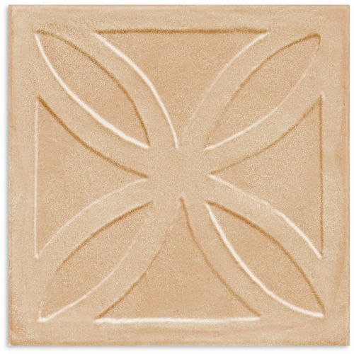 Amuri Biscotto Beige 3D Matt Decor Tile 200x200