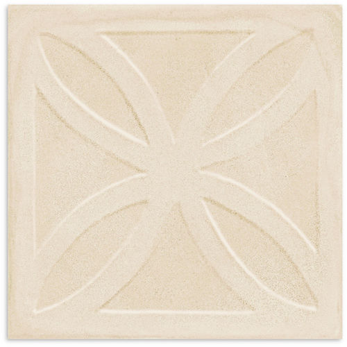 Amuri Avorio White 3D Matt Decor Tile 200x200