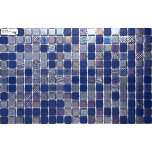 Betsan Alves Blend Cobalt Glass Mosaic 25x25