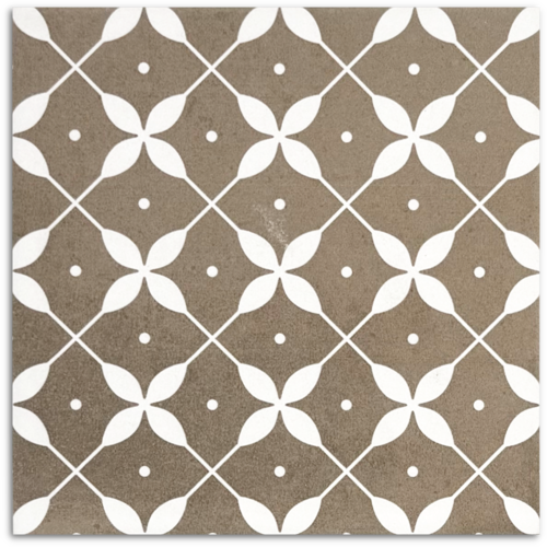 Craft Art Leaf Earth Matt Tile 200x200