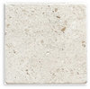 Apollo White Limestone Tumbled 100x100