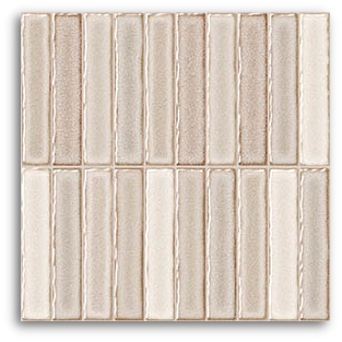 Akari Fingers Sesame Wall Tile (GLOSS)