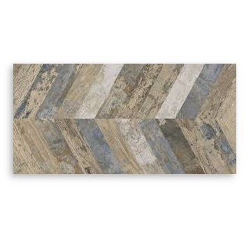 Grespania Rioja Chevron Navy Matt Tile 450x900