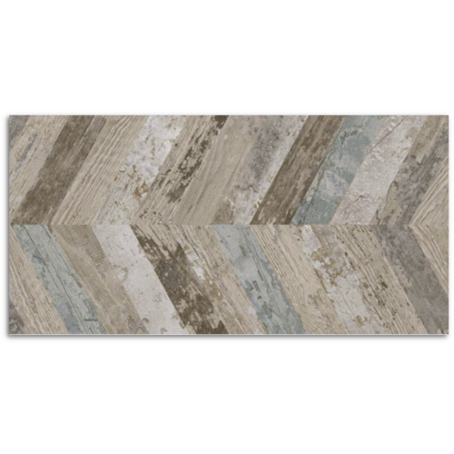 Grespania Rioja Chevron Gris Matt Tile 450x900