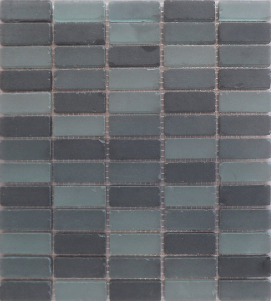 Aged Black Mix Mosaic 20x50