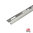 L Angle Aluminium Trim 8mm x 3m (Bright Silver)