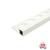 Box Square Edge Aluminum Trim 10mm x 3m (Gloss White)