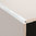 Box Square Edge Aluminum Trim 6mm x 3m (Gloss White)